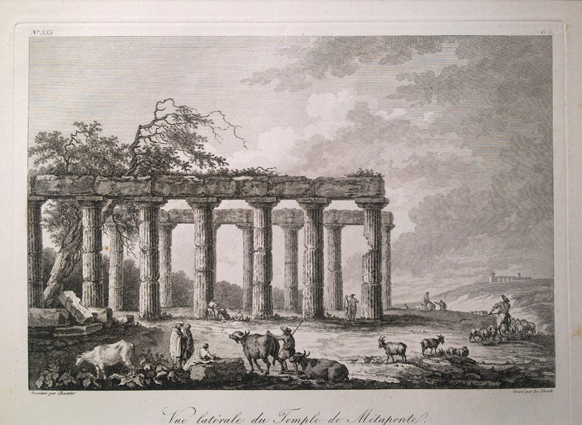 J.C.Richard de Saint-Non. Voyage Pittoresque ou description des Royaume del Naples et de Sicilie. Paris, 1781-1786